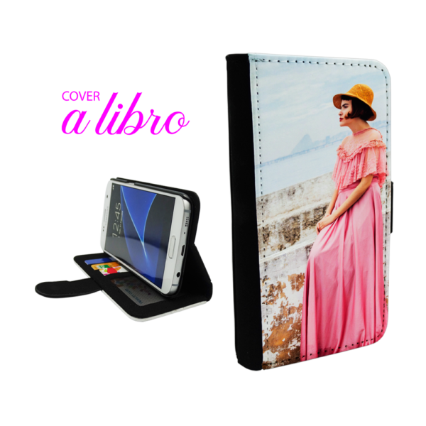 Cover a Libro Galaxy S5 personalizzata