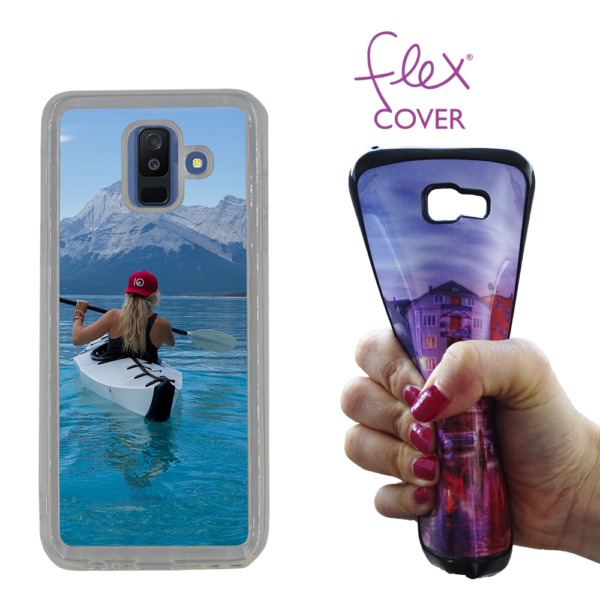 Flex Cover per Galaxy A6 2018 stampata da Photoviva