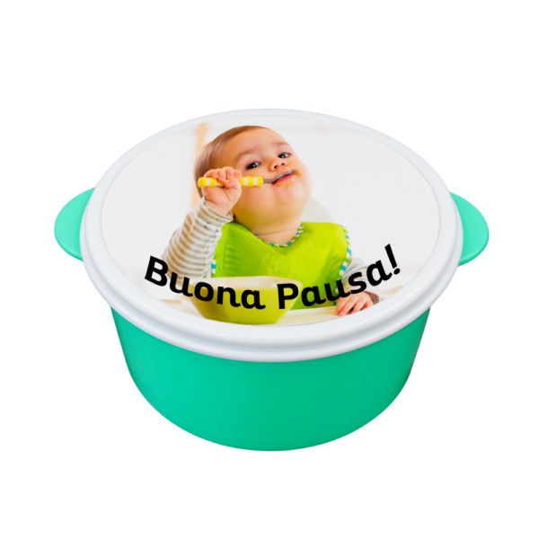 Lunch box rotondo personaizzato