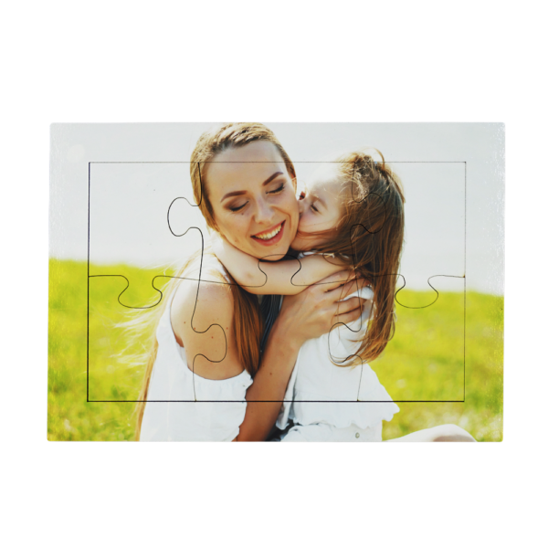 Pluzzle personalizzato in legno 20X14