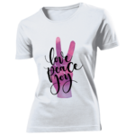 t-shirt personalizzata cotone bianco