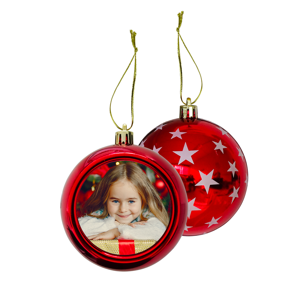 Palle Di Natale Personalizzate Con Foto.Pallina Di Natale Personalizza Con Le Tue Foto Photoviva