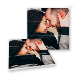 Regalo di matrimonio personalizzato: pannello in legno con stampa