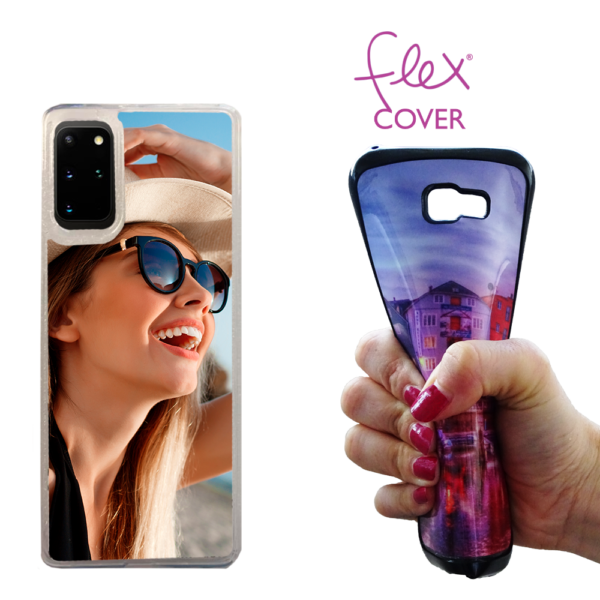 cover flex trasparente personalizzata per Samsung galaxy S20 Plus