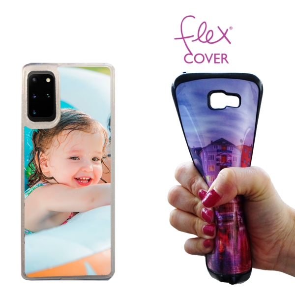 cover flex trasparente personalizzata per samsung galaxy S20