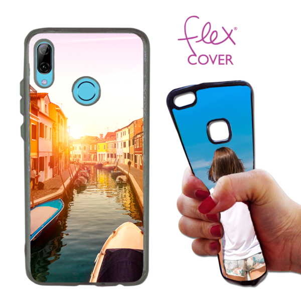 cover flex trasparente personalizzata Huawei PSmartZ