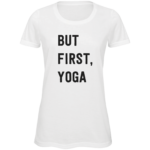 T-shirt donna personalizzata yoga