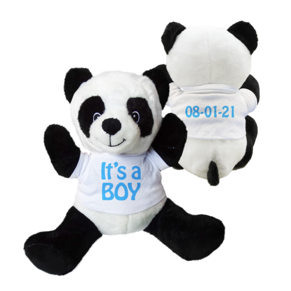 peluche panda personalizzato