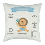 cuscino neonato con grafica da personalizzare