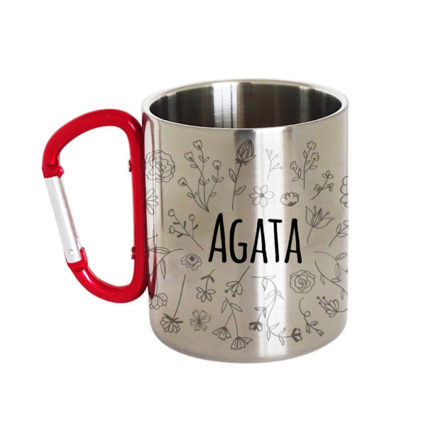 Tazza acciaio personalizzata