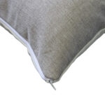 cuscino personalizzato tela mélange grigio