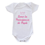 body neonato cotone personalizzato