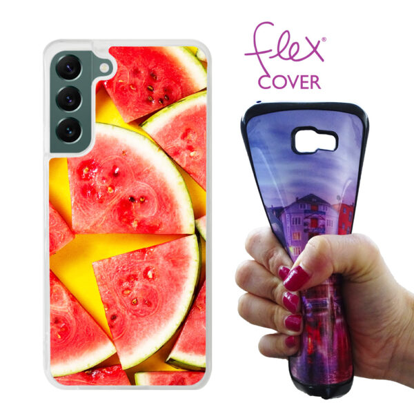 flex-cover-samsung-galaxy-s22-plus-personalizzata-trasparente-silicone-flessibile