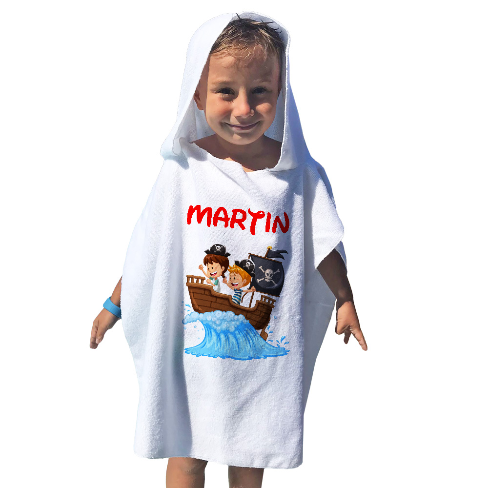 Accappatoio Poncho bambini - Personalizza con le tue foto - Photoviva