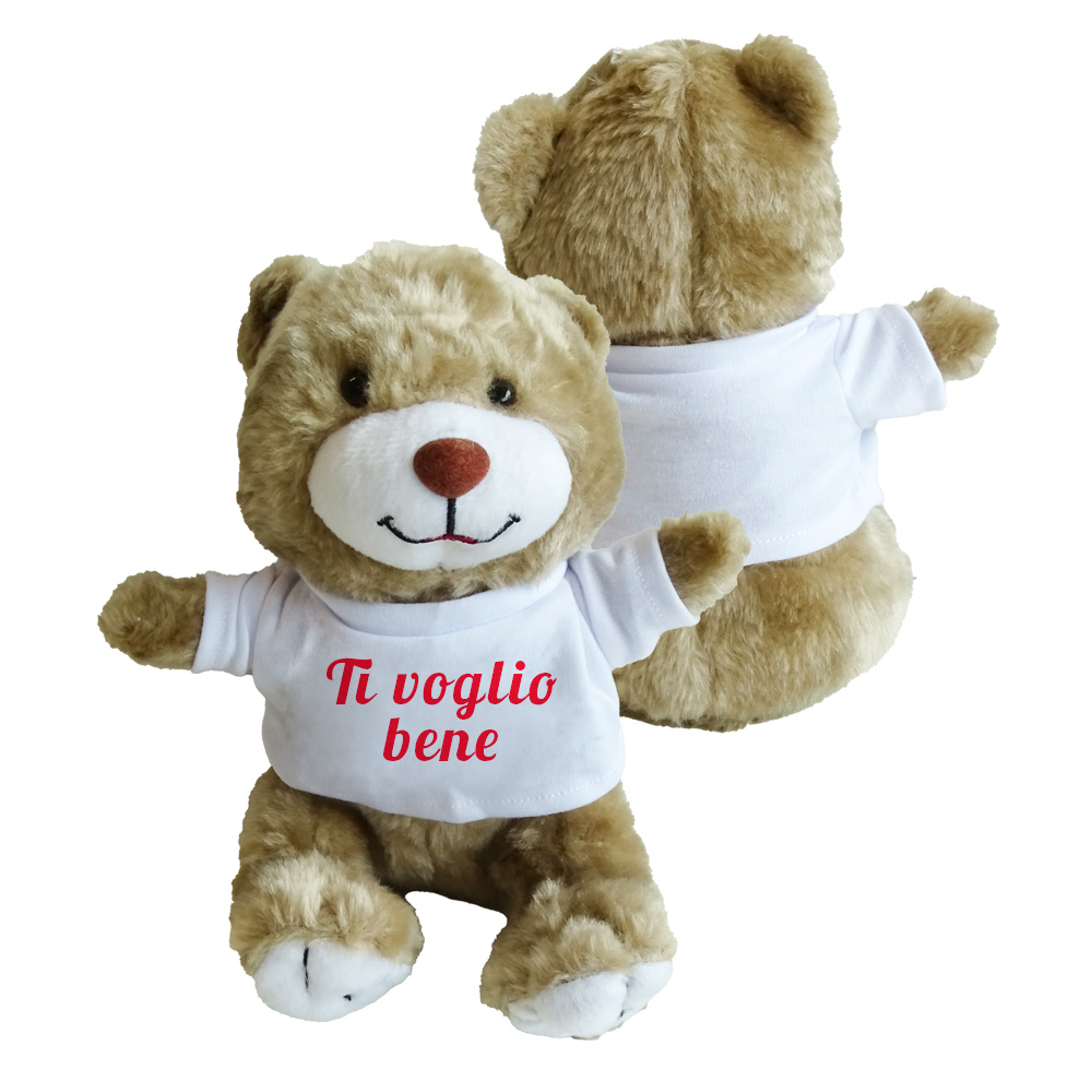 Peluche Orsetto Teddy - Personalizza con le tue foto - Photoviva