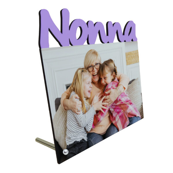 foto cornice con scritta Nonna personalizzata