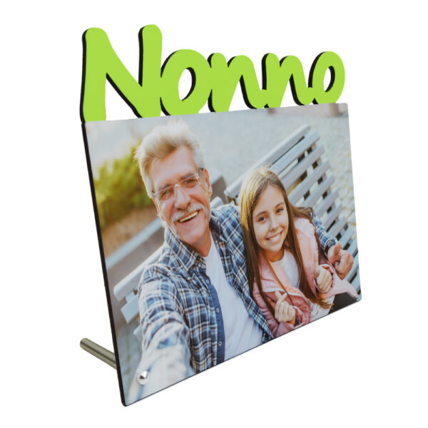 foto cornice con scritta Nonno personalizzata