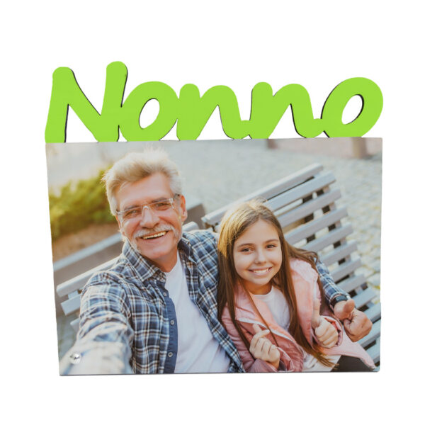 foto cornice con scritta Nonno personalizzata