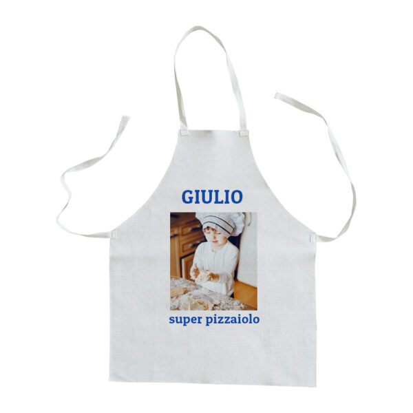 grembiule da cucina personalizzato bambini