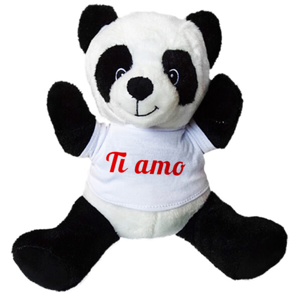 peluche personalizzato Panda